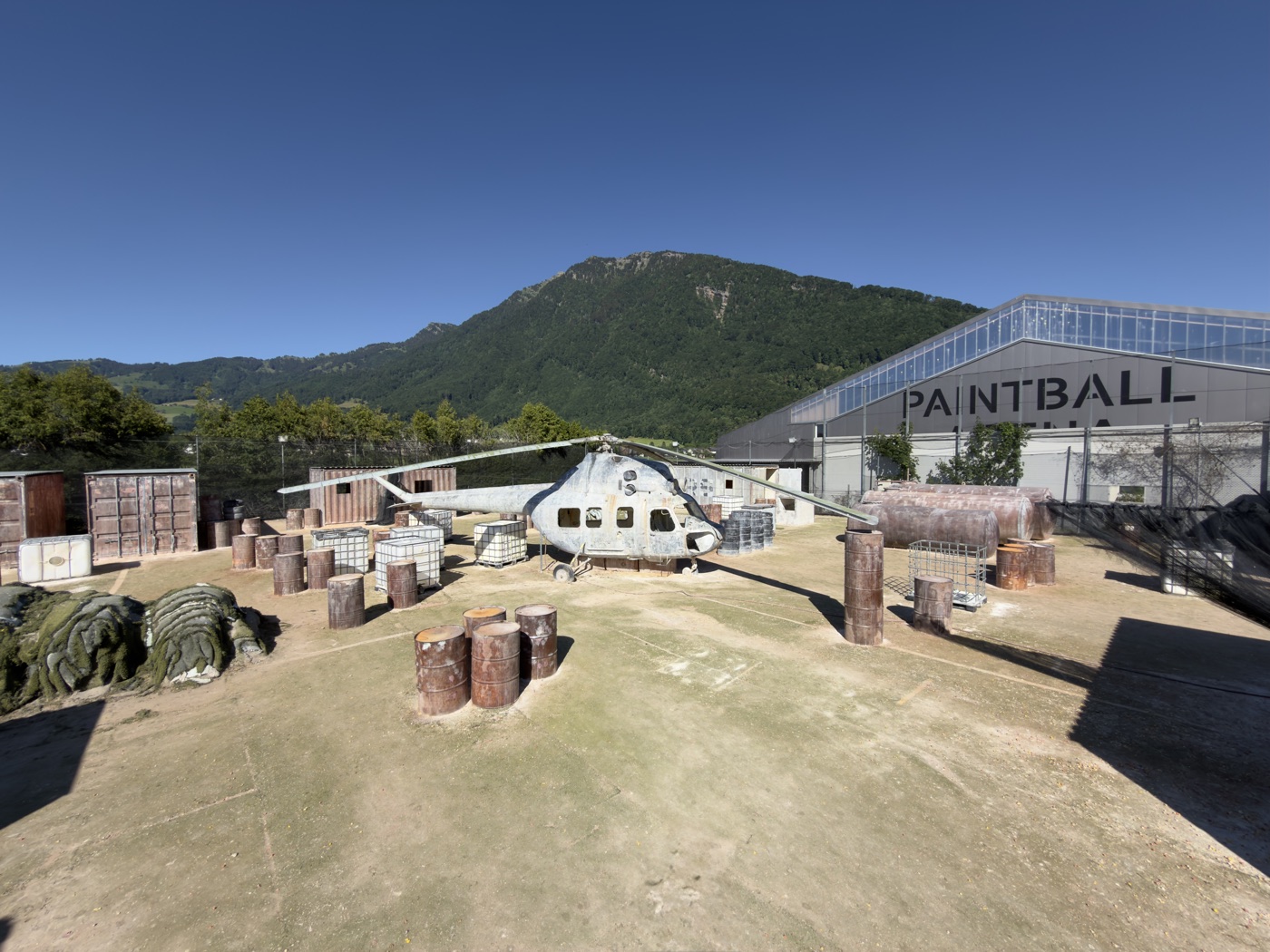 Outdoor Paintball Schweiz: mehr Gelände, mehr Szenario